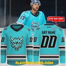 Personalized Columbus River Dragon 2025 Costom Special Hockey Shirt All Printed