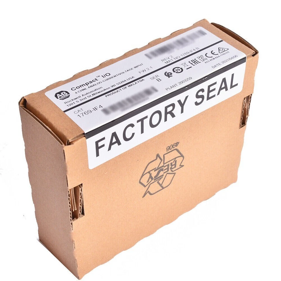 New Sealed AB 1769-IF4 CompactLogix 4CH Analog Input Module 1769IF4 US Free Tax - Image 2 of 4