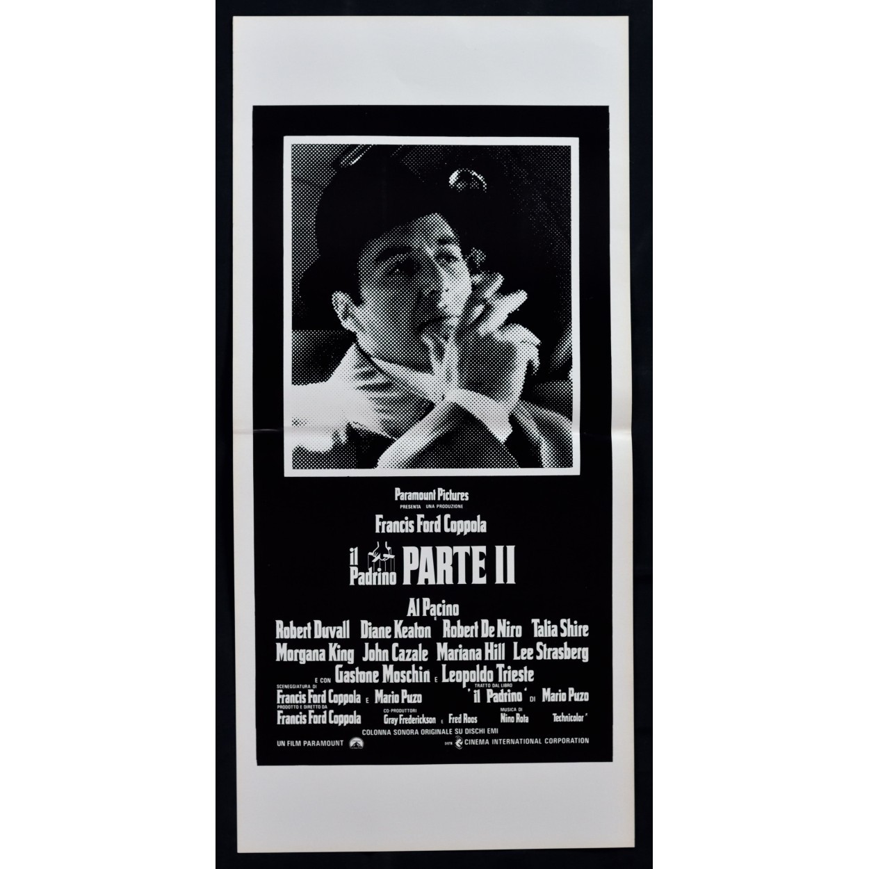 Locandina originale film Il padrino - Parte II (1974) - Regia di Francis Ford Coppola