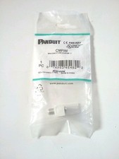PANDUIT CMFIW Mini-Com F-Type Coupler,Off White , 10 available 