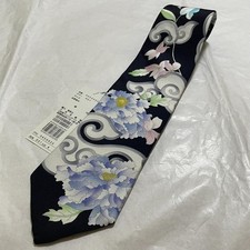 New Leonard LEONARD Silk Tie Made in Italy Floral Pattern