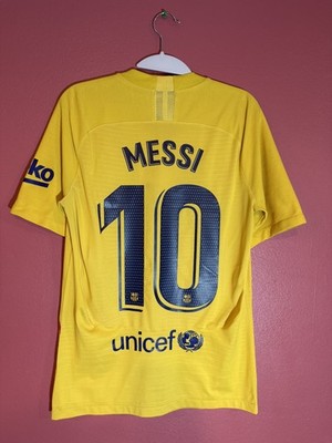 FC Barcelona Messi 10 ユニフォーム 2019/20 Barcelona Authentic Fourth Jersey #10 Messi S Vaporknit