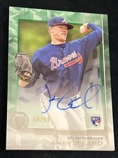 2019 Topps Tribute Auto Green /99 Kolby Allard #TA-KA Rookie RC Atlanta Braves