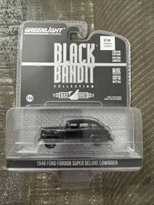 Greenlight Black Bandit Series 29 1948 Ford Fordor Super Deluxe 1:64 Diecast