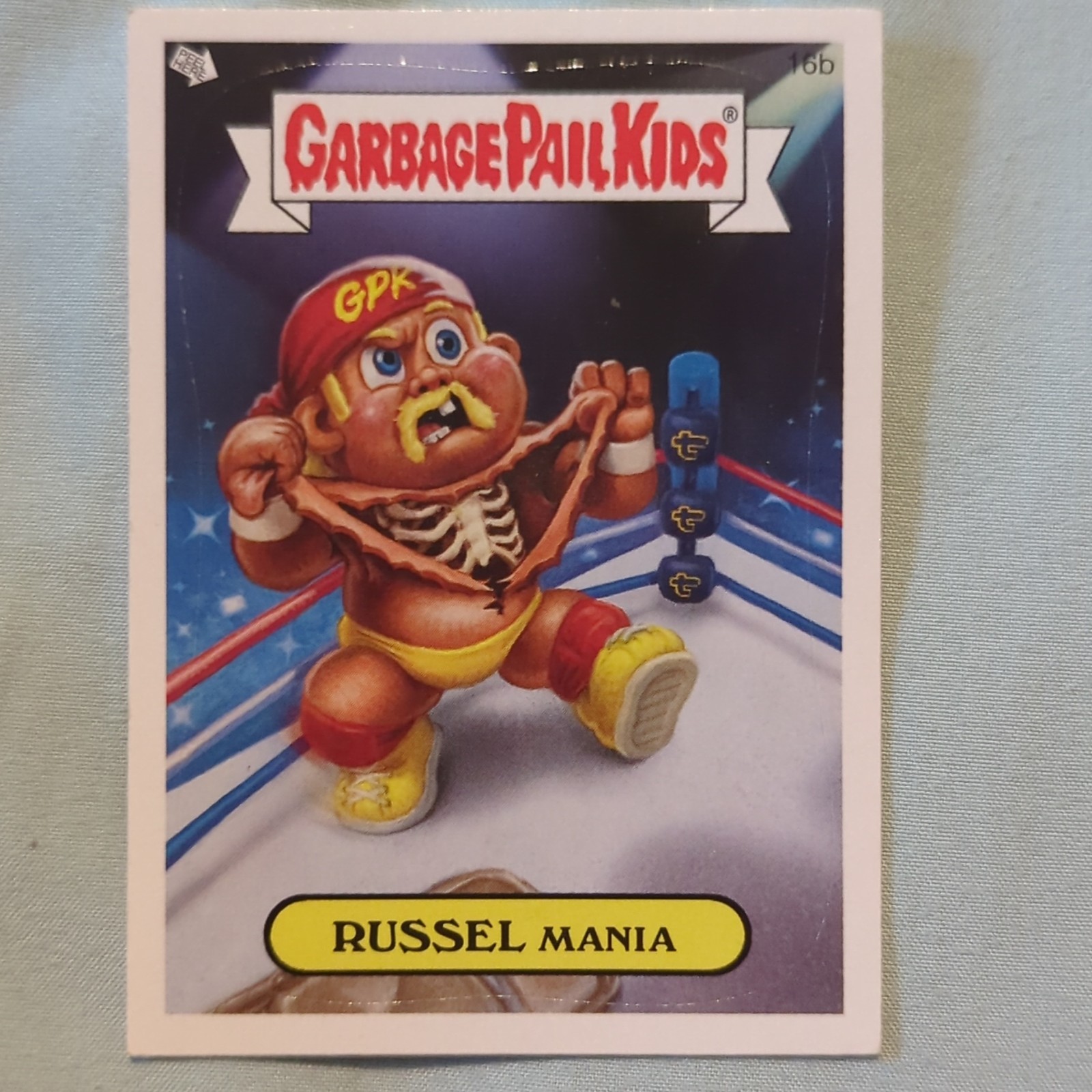 RUSSEL Mania #16b 2007 Garbage Pail Kids trading card — raw and PSA graded price guide