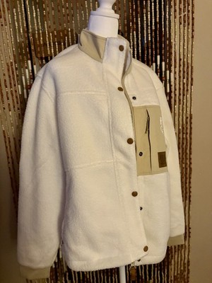 Topo Designs Women's Summit Rise Full Zip Jacket Natural Sand XL was $169 