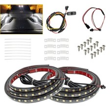 6000k Led Truck Bed Lights - 2pcs 60 White Light Strip Lamp Waterproof Car