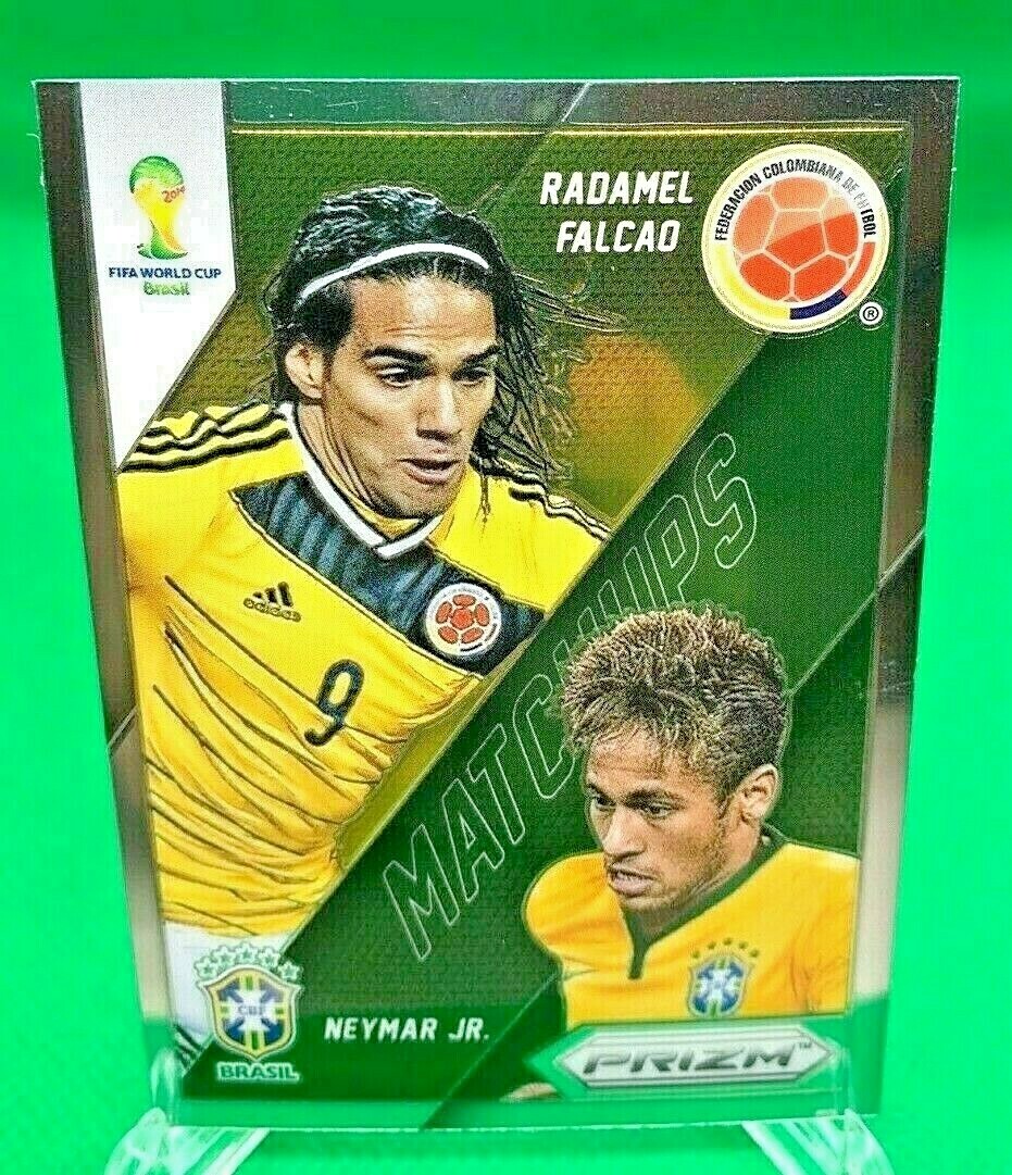 2014 Prizm FIFA World Cup NEYMAR JR/RADAMEL FALCAO Card (No. 20)!!