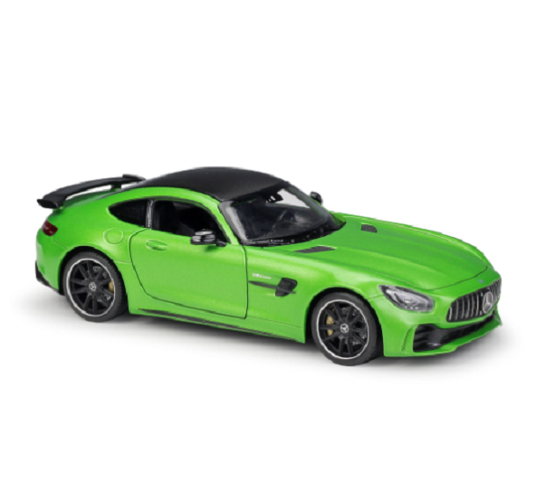 Welly 1:24 Mercedes Benz AMG GT-R GTR Diecast Model Racing Car New in Box Green