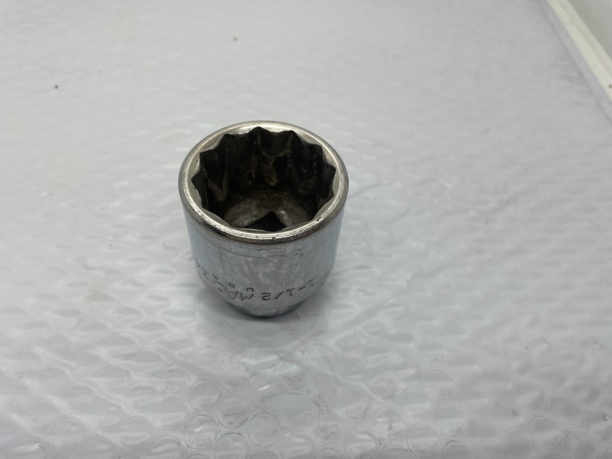 Mac Tools Z482 Shallow Socket 1-1/2 in. Chrome 3/4