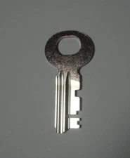 21B  key for Northern Electric 3 slot payphone upper housing 
