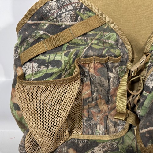 Cabelas Mossy Oak Tactical Vest Mens L/XL Couch Seat Cushion Turkey Game Hunting - Picture 5 of 12