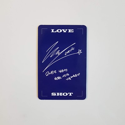 EXO 5th Repackage Album LOVE SHOT Official Photocard KPOP K-POP | eBay