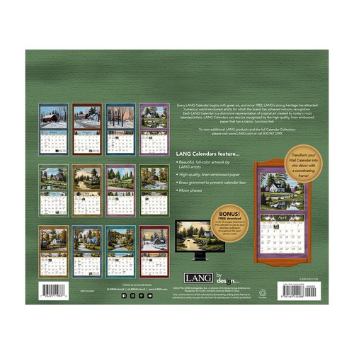 Lang Road Home 2023 Wall Calendar w eBay