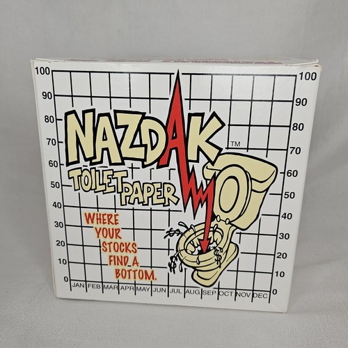 Nasdaq Joke Toilet Paper NOS