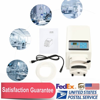 Industrial Variable Speed Liquid Metering Pump Peristaltic Pump High Precision 