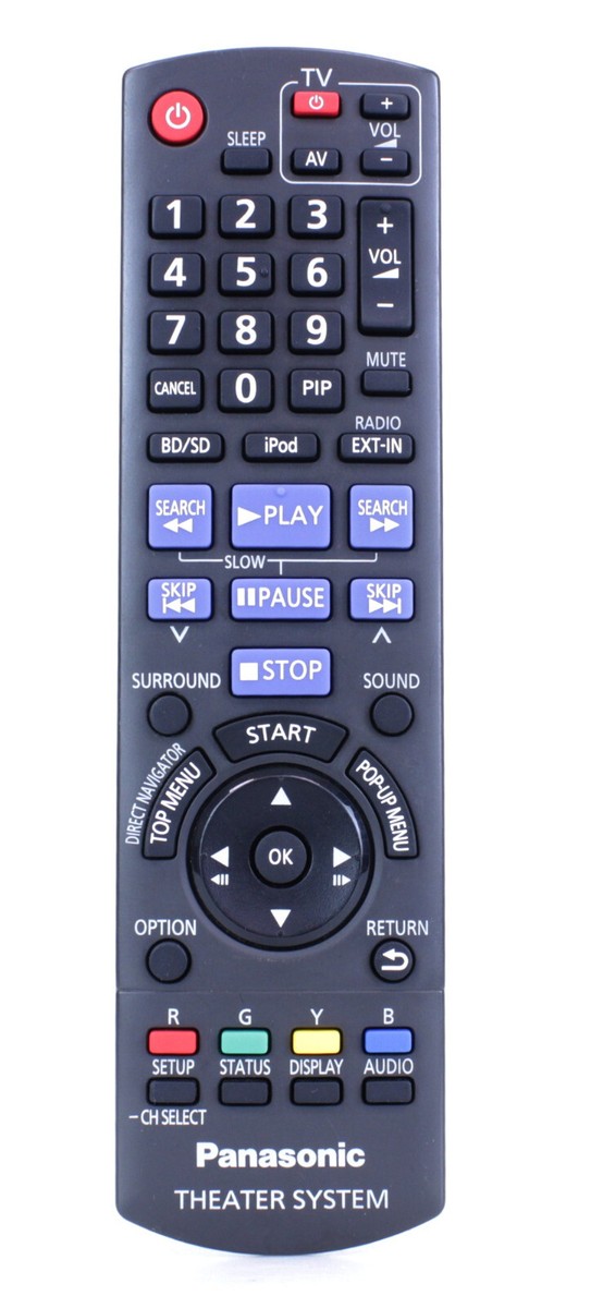 Panasonic N2QAKB000075 Original THEATER SYSTEM Remote