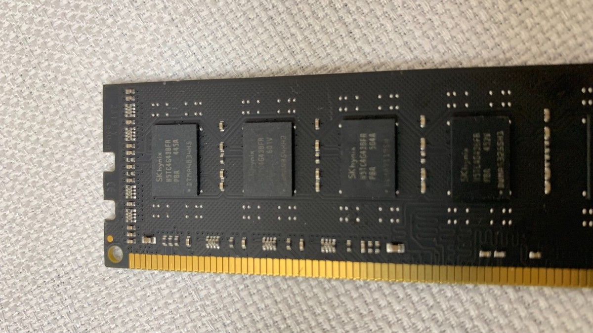 T9 SKhynix 8GB 10枚　PC4 BIOSチェック✅ SK Hynix 4Gb DDR3L SDRAM RAM H5TC4G43AFR Memory Sticks (USED) QC