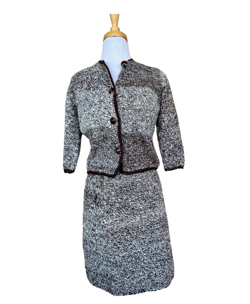 Коричневые винтажные костюмы, комплекты и костюмы для женщин Hippy