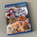 Street Fighter X Tekken PlayStation PS Vita Tested CIB