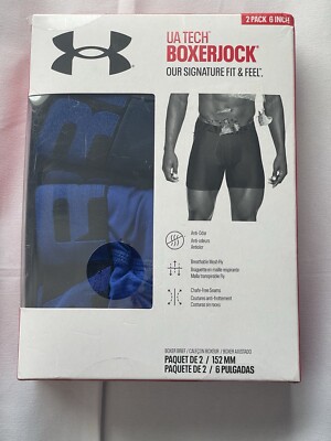 Under Armour Men's Tech Boxerjock 2 Pack 6