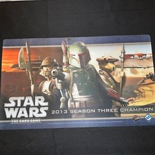 Star Wars The Card Game 2013 Season Three Champion Playmat - Boba Fett