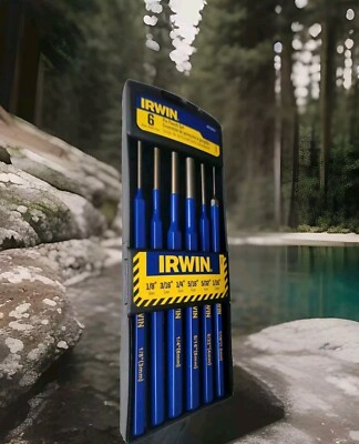 IRWIN ,6 pc pin punch set .