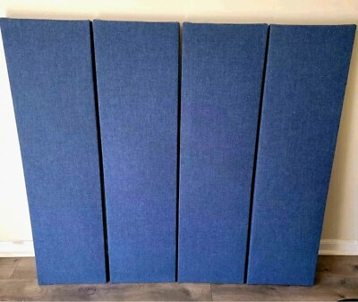 4 Sound Absorbing Acoustic Wall Panels in Baltic  - SET of 4