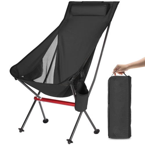 Ultralight Outdoor Portable Folding Camping Chair Fishing Chair Carrying Bag - Picture 2 of 46
