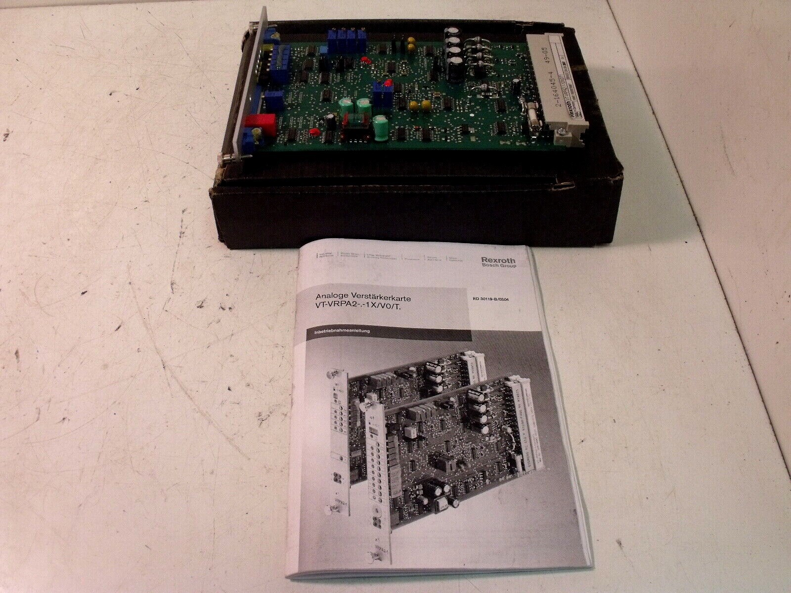 NIB Rexroth VT-VRPA2-1-10/V0/T1 Valve Amplifier for Proportional Valves VRPA2-1