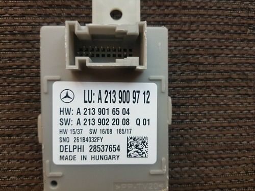 ORIGINAL MERCEDES E-CLASS W213 S213 ESTATE LIGHT CONTROL MODULE A2139009712 - Picture 3 of 4