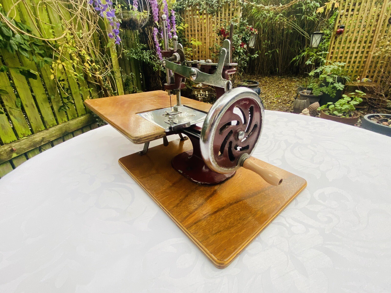 Vintage Essex Miniature Sewing Machine With Bed Extender eBay