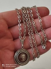 Halskette Jesus Christus massiv Silber 