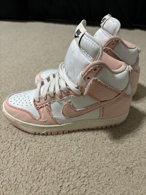Nike Women s 6.5 Dunk HI 1985 DV1143-800 Shoes White Arctic Orange Sail Sneakers
