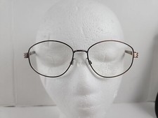 Anne Klein Eyeglass Frames 2002 53-16-130 Made In Italy Bronze H869 FRAMES ONLY