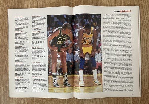 MAGIC JOHNSON & LARRY BIRD SIGNED ICONIC SPORTS ILLUSTRATED DEC. 14, 1992🔥PSA - Picture 10 of 13