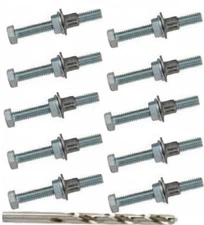 Pro-tek Chain Adjuster Bolt Repair Swing Arm Buddy 10 Bolt Replacemt Saver