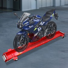 Motorcycle Motorbike Parking Dolly Centre Stand Trolley Skate Garage Mover 567kg