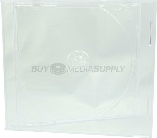 10,4 mm Standard durchsichtig 1 Disc CD Jewel Case Posten - Bild 4 von 6