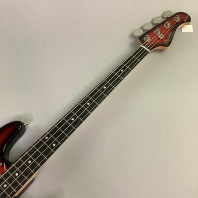 Electric Bass Guitar Bacchus Woodline WL-434 GLOBAL Red Jazz Alder