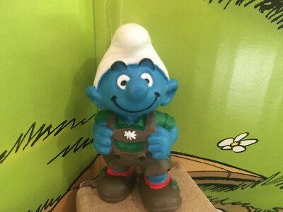 BAYERN  SCHLUMPF MIT LEDERHOSE SCHLÜMPFE SMURFS PUFFI PITUFOS