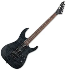 ESP LTD M-200FM Electric Guitar See Thru Black