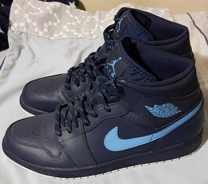 jordan 1 retro mid obsidian university blue