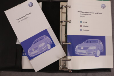 VW Passat Variant B6 Bordmappe mit Bedienungsanleitung ''2005'' Betriebsanleitung 