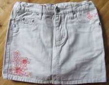 Sonoma Khaki Girls 6X Embroidered 5 Pockets Skort Great Preowned Condition