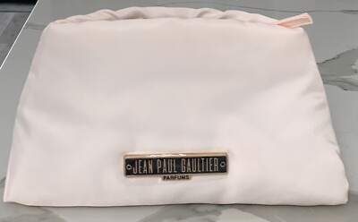 Jean Paul Gaultier Parfums Makeup Pouch light peach pink Cosmetic 