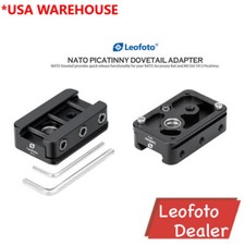 Leofoto GS-1 Nato Picatinny Dovetail Arca-Swiss Mount Adapter