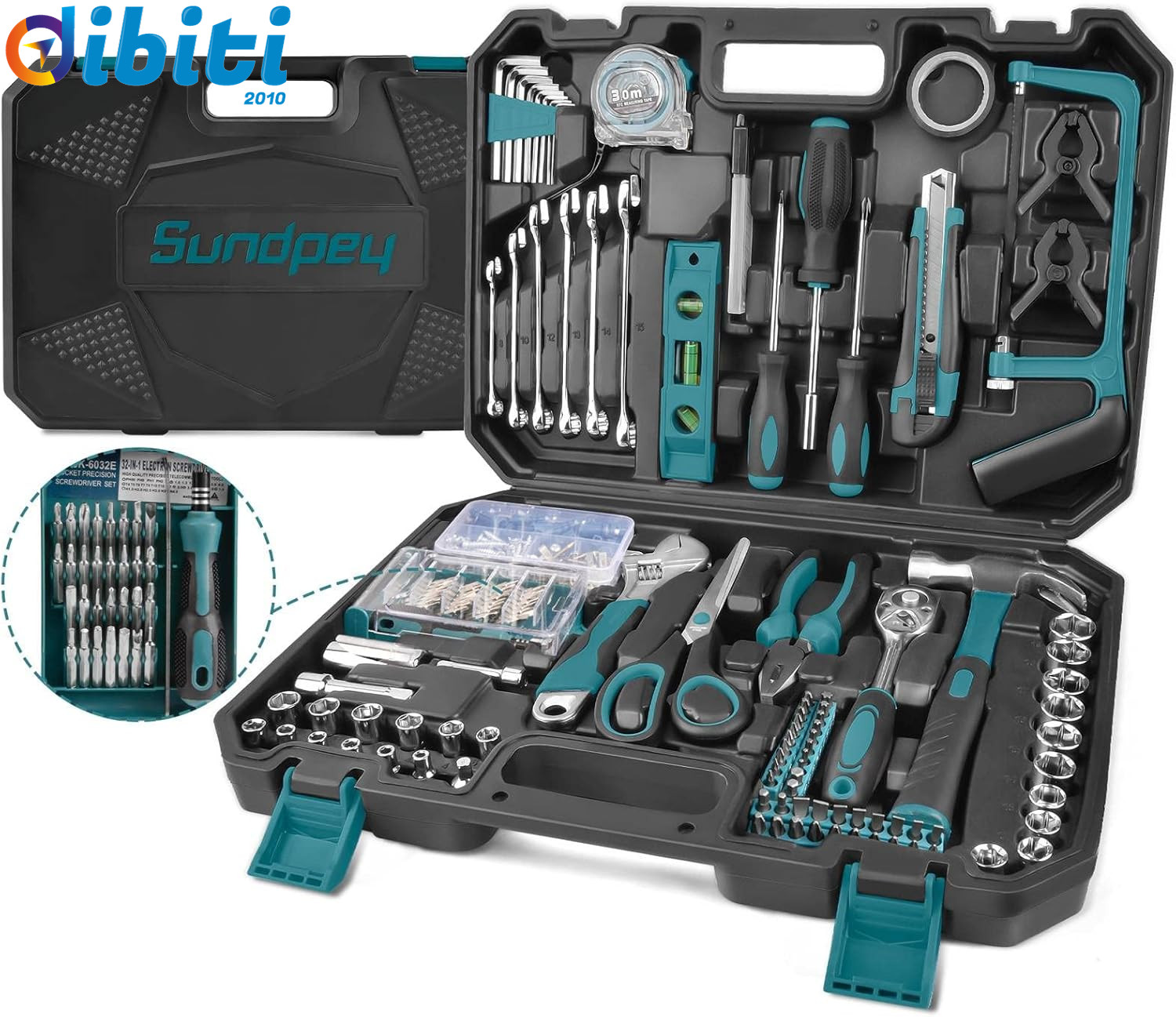 Cassetta Attrezzi Completa 257 Pezzi - Valigia Professionale Officina