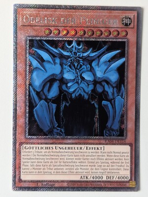 Obelisk der Peiniger RA04-DE116 Platinum Secret Rare DE NM YUGIOH