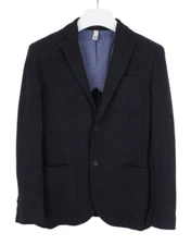 Massimo Dutti 2009 Blazer Men US 36 Single Breasted With Notched Lapel Patterned